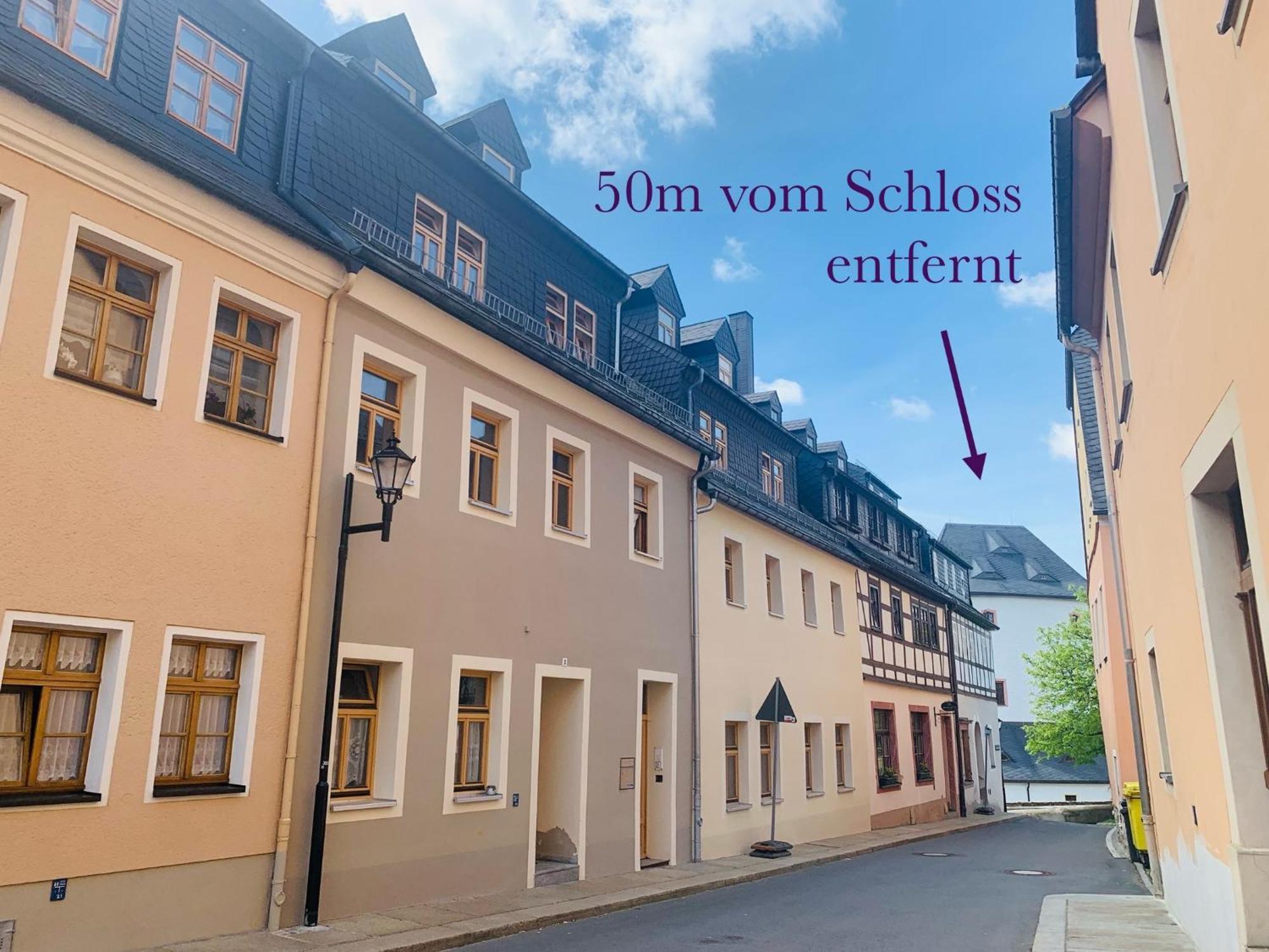 Am Schloss Wolkenstein, 75M2, 2Br, Babybett Ngoại thất bức ảnh