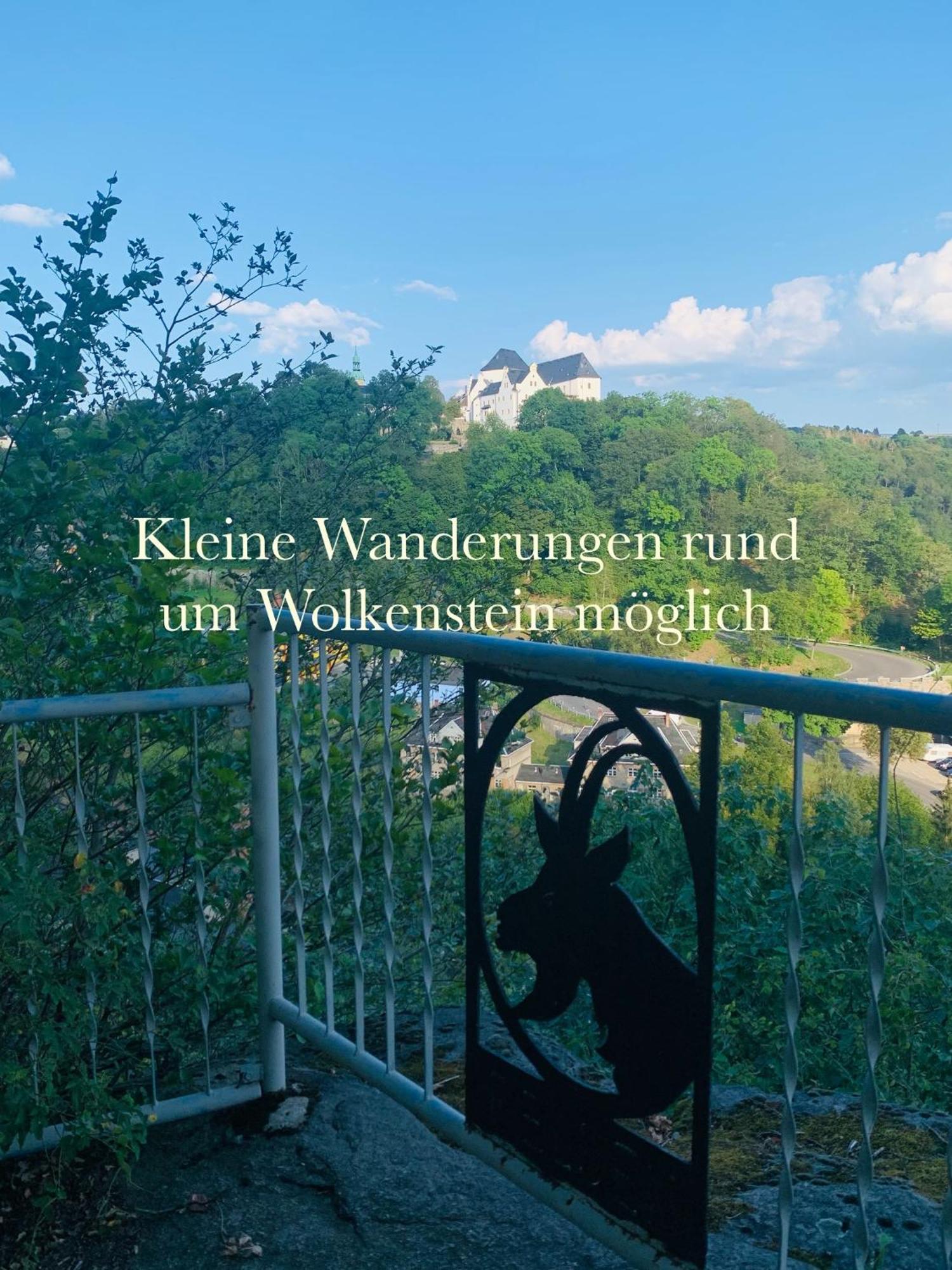 Am Schloss Wolkenstein, 75M2, 2Br, Babybett Ngoại thất bức ảnh